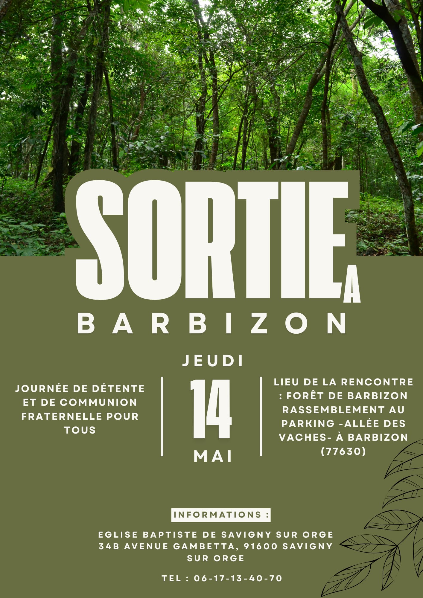 Sortie de l'église
